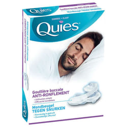 Quies Anti-Ronflement Gouttière Buccale