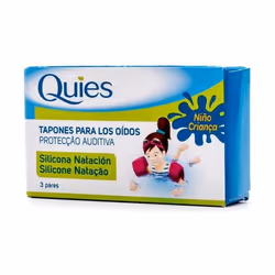 QUIES - Bouchons doreille en cire anti-bruit 6 unités