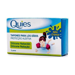 QUIES - Bouchons doreille en cire anti-bruit 6 unités