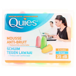 Quies Mousse Anti-Bruit 6 Paires