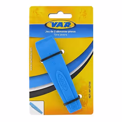 Jeu de démonte-pneu outils roue Var (x2)