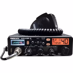 Radio - PRESIDENT - CB WALKER II AM/FM - Noir - Piles