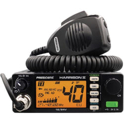 President - Harrison ii asc, cb 12V 24V, communication am fm, écran couleur lcd, squelch automatique asc, filtre anti-bruit, balayage saut, usb, cb