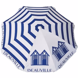 Parasol Deauville WDK Partner Poly Uv Fv D160 - Blanc - WDK Partner