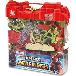 BARIL SOLDATS 104PCS LANARD 33907