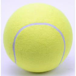 Balle tennis géante diam. 21 cm