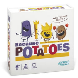 Jeu de cartes WIDYKA - Pour enfants à partir de 6 ans - 64 patates avec accessoires - Règles évolutives