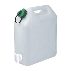 EDA - jerrican Alimentaire 20 litres extra fort avec bouchon et robinet S18754