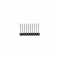 Boîte de 500 Tampons C9 clous en bande de 10 SPIT - L.25 mm - 011331 - Pour cloueur Spit P370.Bande de 10 pointes - Produit e ...