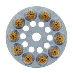 Boîte de 10 disques à 10 charges à poudre 6.3/10 moyenne Jaune SPIT - 031700