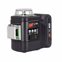 Laser vert 18V L18 3D 360° (sans batterie ni chargeur) avec trépied + coffret KEYBOX - SPIT - 054558
