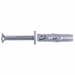Cheville à frapper - SPIT - M 6x30 - Nylon - Acier zingué - Bidon de 250 pièces