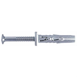 Cheville à frapper - SPIT - M 6x30 - Nylon - Acier zingué - Bidon de 250 pièces