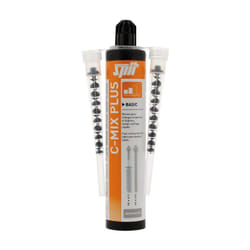 Résine c-mix plus pour scellement chimique - 300 mL - gris Spit