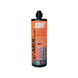 Résine c-mix plus pour scellement chimique - 380 mL - gris Spit