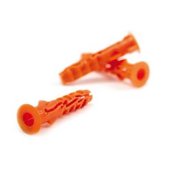 Boîte de 100 chevilles NYL avec collerette SPIT - Ø 8 mm - L.40 mm - 057090