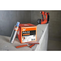 ITW HC6 17 mm, clous Spit Pulsa, clous spéciaux, incl. 1 cartouche de gaz, 500 pièces clous 17 mm (057551)
