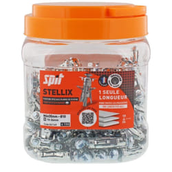 Cheville métallique à vis Stellix - 6 x 35 / 15 M6 + Vis Seau de 150 Spit 060145
