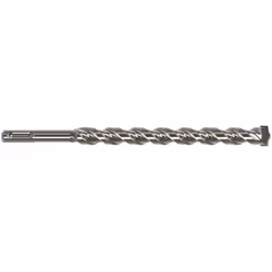 Les forets Spit XT2 SDS+ sont munis d'un taillant de large angle pour donner un effet de burinage. Leur double pointe de cent ...