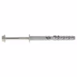 Boîte de 50 chevilles B-Long Xtrem tête hexa SPIT - Ø10 x 100 mm - Épaiss. pièce fixe 50 mm - 567971 - vissage avec SPIT 322  ...