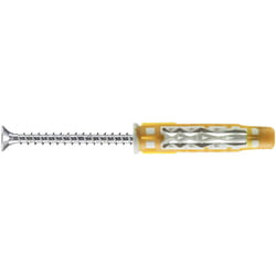 Blister de 30 chevilles bi-matière colortech 5x30 avec vis Spit 569245