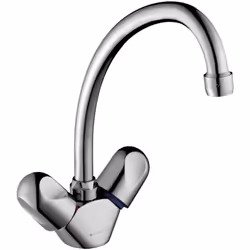Mélangeur lavabo Galéo CD : - Bec tube orientable - Têtes à disques céramique - Aérateur anti-calcaire - Bonde de vidage Une  ...