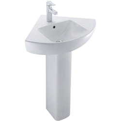 Jacob Delafon - Colonne en céramique, compatible avec lavabo Struktura, Blanc