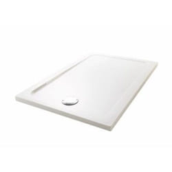 Jacob Delafon - Receveur de douche Flight rectangle extra plat Douche italienne 120 x 76 cm