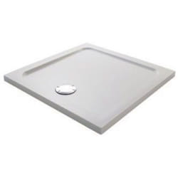 Receveur de douche JACOB DELAFON Flight carré extra plat Douche italienne 100 x 100, blanc