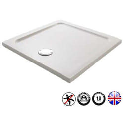 Jacob Delafon - Receveur douche antidérapant Flight carré extra-plat 100 x 100