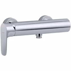 Points forts du mitigeur de douche mural Aleo Poignée ergonomique Clapet anti-retour sur la sortie douche Limiteur de débit s ...