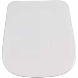 Asiento Thermodur extra-plano de descenso progresivo y desmontable. Bisagras metálicas. Color Blanco. Compatible con estos in ...