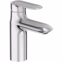 Grifo monomando para lavabo de montaje rápido y con sujeción para cadenilla Ahorro de agua Color Cromo. Caudal 7 l/min. FÁCIL ...
