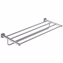 Points forts du porte serviettes chromé Eo Classique Jacob Delafon Finition chromée Porte serviette à installer directement a ...