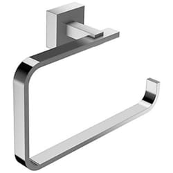Anneau porte-serviettes Moderne 26 cm Chrome