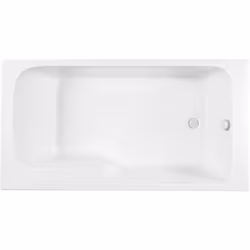 Description générale La baignoire bain douche Malice offre un espace généreux avec un fond plat ou une assise spacieuse, selo ...