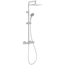 Colonne de douche thermostatique Jacob Delafon Colette 4 jets, Chrome