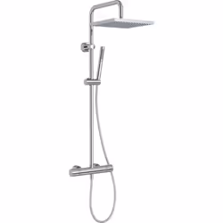 Description générale La colonne de douche thermostatique E32850-CP Brigitte est équipée d'une pomme de douche XXL de 28 cm de ...
