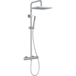 Colonne de douche thermostatique Jacob Delafon Brigitte chromé