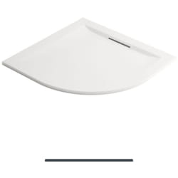 Jacob Delafon - Receveur de douche antidérapant 80 x 80 Flight Pure quart de rond blanc