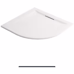 Les avantages du receveur de douche quart de rond Jacob Delafon Flight Pure haut de gamme Composition : structure en nid d'ab ...