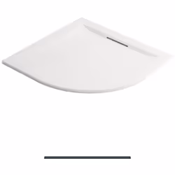 Les avantages du receveur de douche quart de rond Jacob Delafon Flight Pure haut de gamme : Composition : structure en nid d' ...