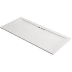 Receveur de douche antidérapant 160 x 80 Jacob Delafon Flight Pure rectangle blanc