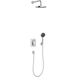 Robinet de douche avec mitigeur encastrable mécanique Modulo rond - Jacob Delafon