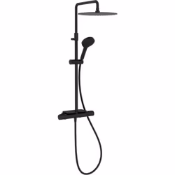 Points forts Colonne de douche thermostatique JACOB DELAFON Metro Design Minimaliste : Ses lignes fines et épurées s'intègren ...