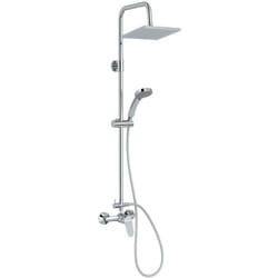 Colonne de douche Jacob Delafon Colette mécanique 4 jets, Chrome