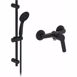 Ce lot contient : Mitigeur de douche Jacob Delafon Aimé Ensemble de douche Jacob Delafon Oscar Points forts Un design moderne ...