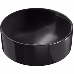 Les avantages de votre Vasque à poser JACOB DELAFON Vox noir brillant Confort : généreux diamètre de 42 cm et sa grande profo ...