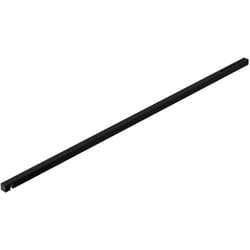 Barre de renfort horizontale pour paroi de douche Contra noir mat