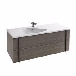 Meuble de salle de bain 120 cm Nouvelle Vague chêne